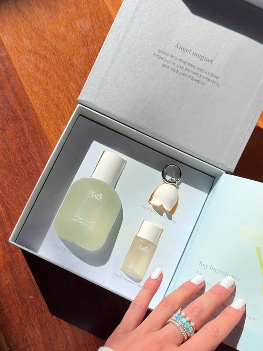 NEW LADOR 80ml Angel muguet hair oil Fragrance Set PR gift